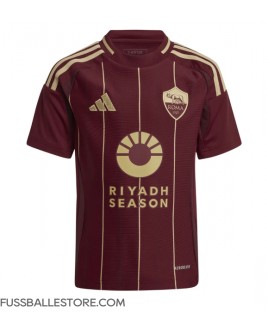 Günstige AS Roma Heimtrikot 2024-25 Kurzarm